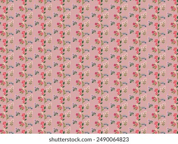 floral pattern design with background