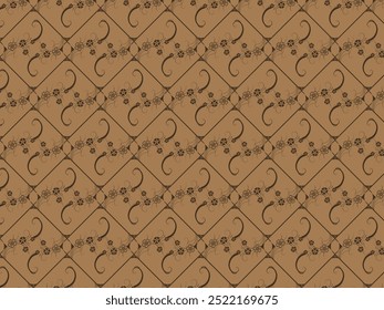 floral pattern design, background black pattern