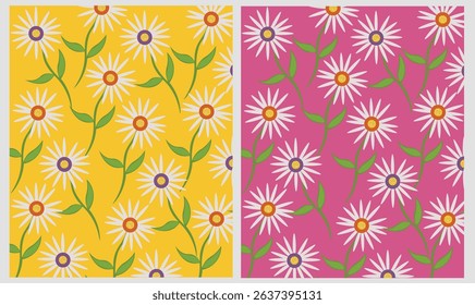 Floral pattern design background image for use.