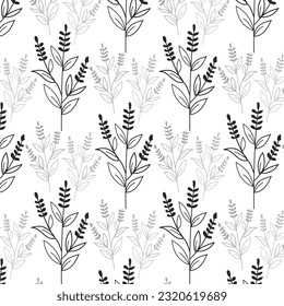 Floral pattern design background template.