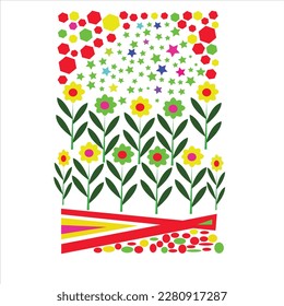 diseño de patrones florales de la empresa. imagen de patrón floral. gráfico de vectores de flores. ilustración del patrón de flores. imagen vectorial floral sin fisuras. imagen de patrón textil. imagen de diseño textil  