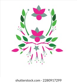 floral pattern design of company. floral pattern image. flower  vector art graphic. flower pattern stock illustration. seamless floral  vector image. textile pattern image. textile design image  