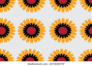 floral pattern design of flower shapes in nature with high contrast Seamless pattern embroidery 
Colorful, beautiful style, carpet design, covers, wallpaper, wrapping paper, bags, cloth, clothing.