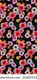 floral pattern design flower for textile