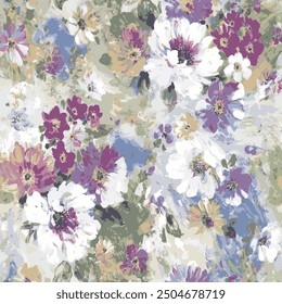 floral pattern design High-Definition on Creative Texture Surface