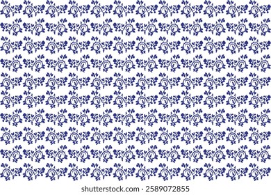 Floral  pattern design in nature with high contrast Seamless pattern embroidery 
Colorful, beautiful style, carpet design, covers, wallpaper, wrapping paper, bags, cloth, clothing