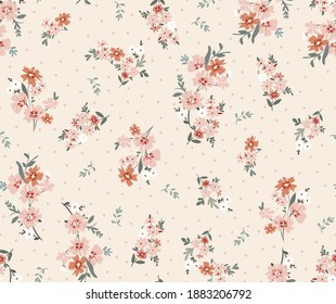 floral pattern, design, summer, flower, vintage, ditsy floral 