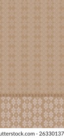 floral pattern design for textile