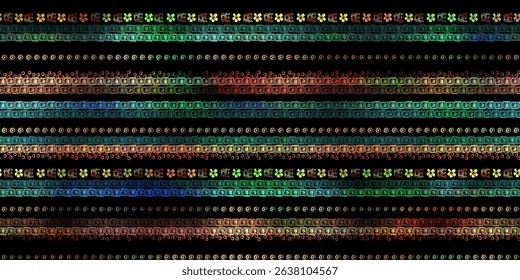 floral pattern design for textile