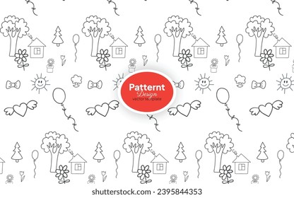 Floral Pattern Design, tree patterns 