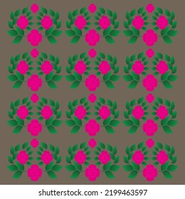 floral pattern design vector graphic