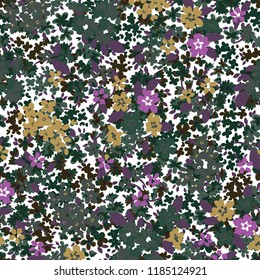 Floral pattern design, vector illustration background