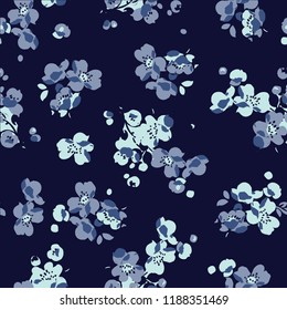 Floral pattern design, vector illustration background