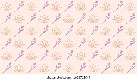 diseño floral. ilustración vectorial.