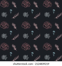 floral pattern design vector illustration 