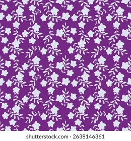 Floral pattern design, vector illustration background