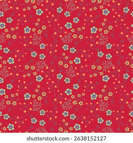 Floral pattern design, vector illustration background