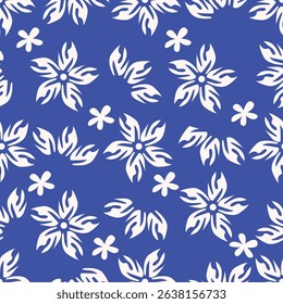 Floral pattern design, vector illustration background