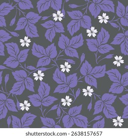 Floral pattern design, vector illustration background