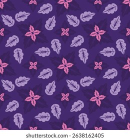 Floral pattern design, vector illustration background