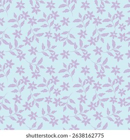 Floral pattern design, vector illustration background
