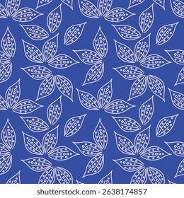 Floral pattern design, vector illustration background