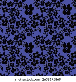 Floral pattern design, vector illustration background