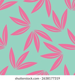 Floral pattern design, vector illustration background