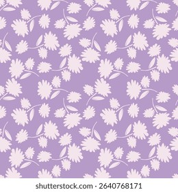 Floral pattern design, vector illustration background