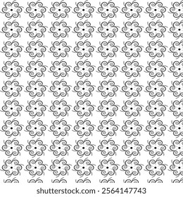 Floral pattern design without art