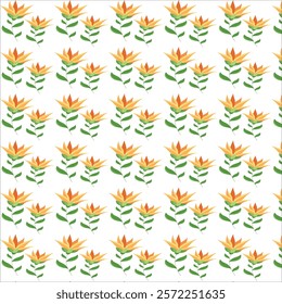 Floral pattern design without art