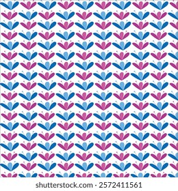 Floral pattern design without art