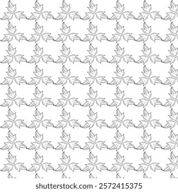 Floral pattern design without art