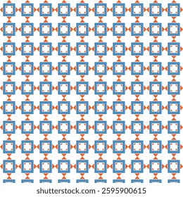 Floral pattern design without art