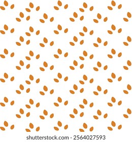 Floral pattern design without background