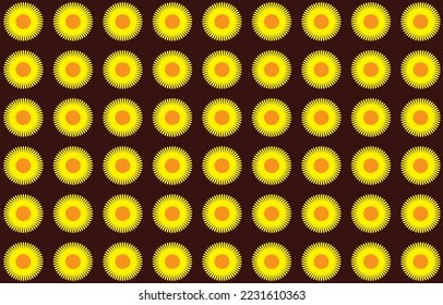 The floral pattern is designed for destroying clothes, bed sheets, tablecloths and carpets.