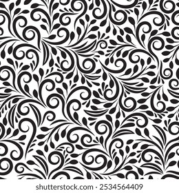Floral pattern designs for printing or cutting