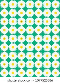floral pattern element. flower pattern vector. beautiful floral fabric pattern vector