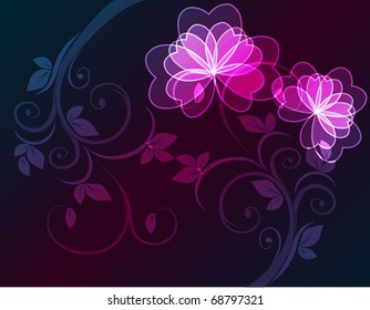 floral pattern. eps10