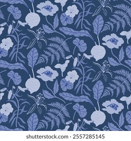 Floral pattern FAabric design Textile illustartion