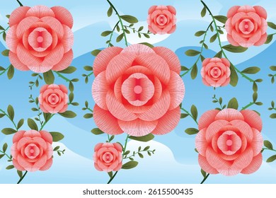 floral pattern

flower background

pink roses

digital flowers

fantasy flowers