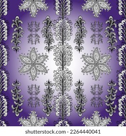 Floral pattern. Flower seamless background. Flourish ornamental spring garden texture. vector illustration. 