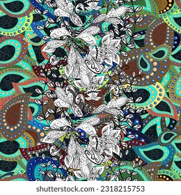 Patrón floral. Fondo transparente de las flores. Florecer textura ornamental de jardín primaveral. ilustración vectorial 