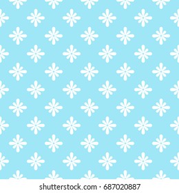 Floral pattern. Flower seamless background. 