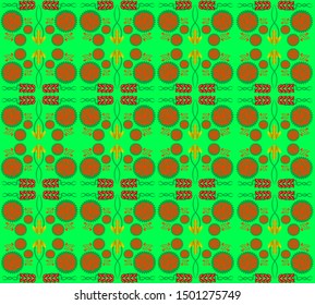 floral pattern in flower template of blossom fashion for wallpaper