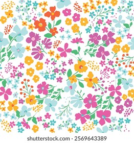 floral pattern, flowers, design, summer, swimming, pajamas, ditsy floral, 