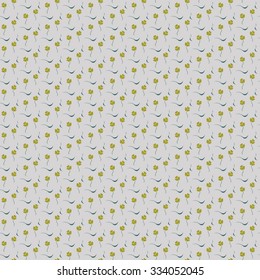 floral pattern, flowers with leaves
