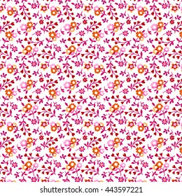 Floral pattern. Flowers texture. 