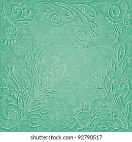 floral pattern frame