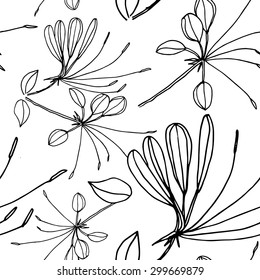 Floral pattern. Graphic